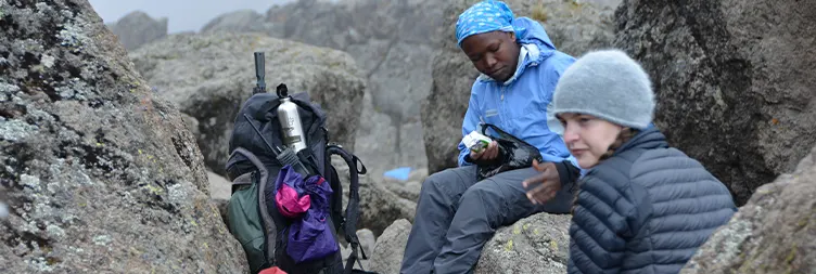 Barranco Camp to Karanga Camp.
